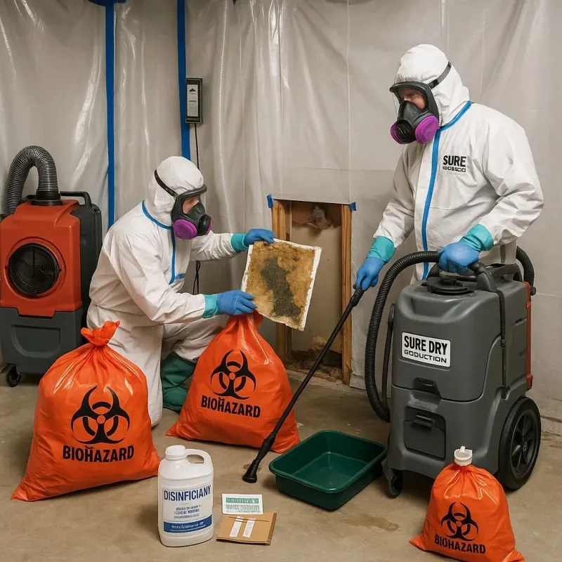 Contaminated Water Handling Protocols process in Marlow Heights, MD